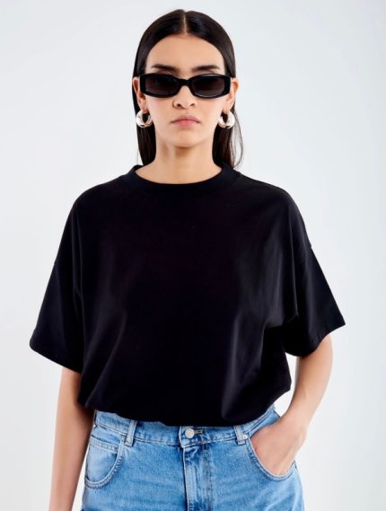 VICOLO basic oversized marškinėliai (balti, juodi, pilki)