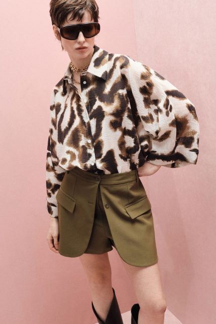 Išskirtiniai Imperial animal print marškiniai