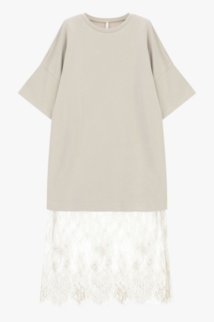 Imperial dviejų dalių smėlio spalvos suknelė