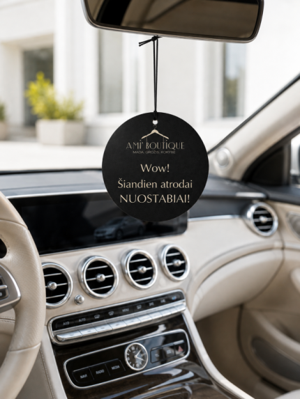 Ami'Boutique automobilio kvapas "Wow! Šiandien atrodai nuostabiai. Nepamiršk savęs mylėti"